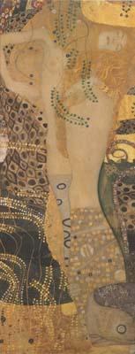 Gustav Klimt Water Serpents I (mk20) Norge oil painting art